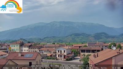 immagine della webcam nei dintorni di Monte Grappa: webcam Vidor