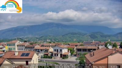 immagine della webcam nei dintorni di Pieve di Soligo: webcam Vidor