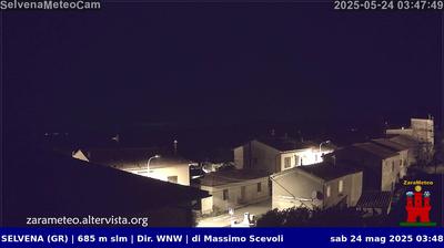 immagine della webcam nei dintorni di Pian di Rota: webcam Castell'Azzara