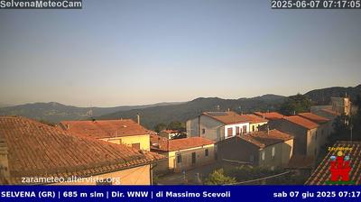 immagine della webcam nei dintorni di Castel del Piano: webcam Castell'Azzara