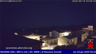 immagine della webcam nei dintorni di Capodimonte: webcam Castell'Azzara
