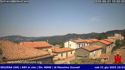 immagine della webcam nei dintorni di Saturnia: webcam Castell'Azzara