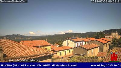 Preview delle webcam di Castell'Azzara