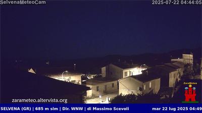immagine della webcam nei dintorni di Castel del Piano: webcam Castell'Azzara