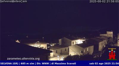 immagine della webcam nei dintorni di Monte Amiata: webcam Castell'Azzara