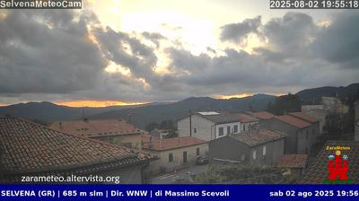 immagine della webcam nei dintorni di Castel Viscardo: webcam Castell'Azzara