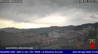 immagine della webcam nei dintorni di Bolsena: webcam Castell'Azzara