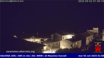 immagine della webcam nei dintorni di Manciano: webcam Castell'Azzara