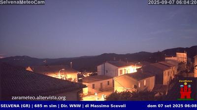 immagine della webcam nei dintorni di Acquapendente: webcam Castell'Azzara