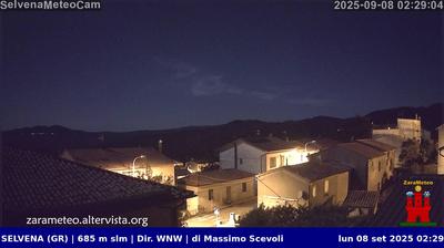 immagine della webcam nei dintorni di San Lorenzo Nuovo: webcam Castell'Azzara