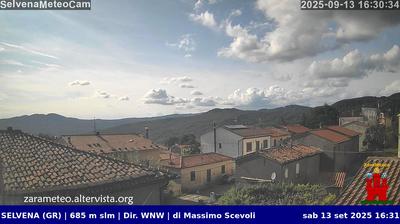 Preview delle webcam di Castell'Azzara