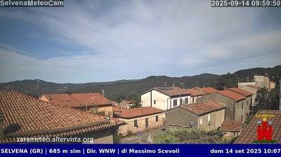 immagine della webcam nei dintorni di Castel Viscardo: webcam Castell'Azzara