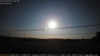 immagine della webcam nei dintorni di Fiesso d'Artico: webcam Dolo