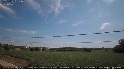 immagine della webcam nei dintorni di Isola Verde: webcam Dolo