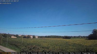 immagine della webcam nei dintorni di Pozzonovo: webcam Dolo