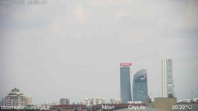 immagine della webcam nei dintorni di Milano Conca Fallata: webcam Milano Quartiere Ebraico