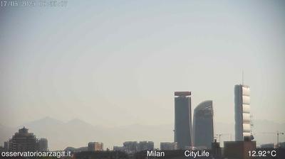 immagine della webcam nei dintorni di Milano Vaiano Valle: webcam Milano Quartiere Ebraico