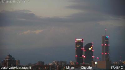 immagine della webcam nei dintorni di Milano Villaggio dei Giornalisti: webcam Milano Quartiere Ebraico