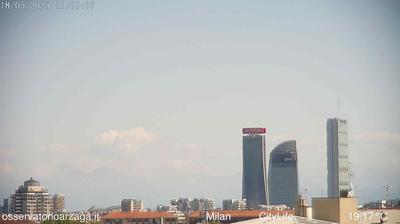 immagine della webcam nei dintorni di Milano Moncucco: webcam Milano Quartiere Ebraico