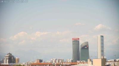 immagine della webcam nei dintorni di Milano Ca' Granda: webcam Milano Quartiere Ebraico