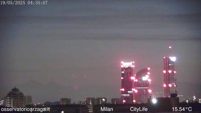 immagine della webcam nei dintorni di Milano Vialba: webcam Milano Quartiere Ebraico