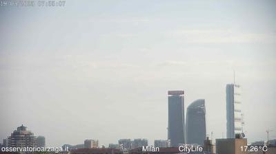 immagine della webcam nei dintorni di Milano 5 Vie: webcam Milano Quartiere Ebraico
