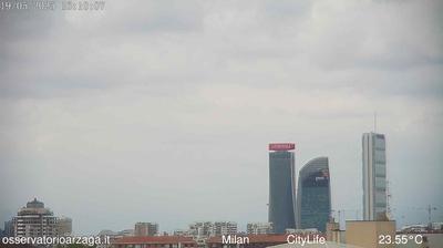 immagine della webcam nei dintorni di Milano Domenichino: webcam Milano Quartiere Ebraico
