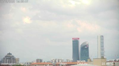 immagine della webcam nei dintorni di Milano Arzaga: webcam Milano Quartiere Ebraico