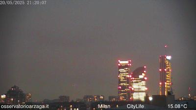 immagine della webcam nei dintorni di Milano Rottole: webcam Milano Quartiere Ebraico