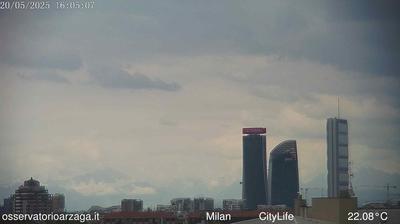 immagine della webcam nei dintorni di Milano Roserio: webcam Milano Quartiere Ebraico