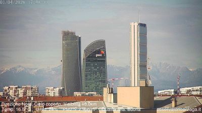 immagine della webcam nei dintorni di Milano XXII Marzo: webcam Milano Quartiere Ebraico