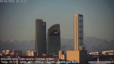 immagine della webcam nei dintorni di Milano Adriano: webcam Milano Quartiere Ebraico