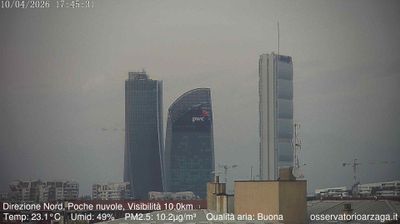 immagine della webcam nei dintorni di Milano Porta Nuova: webcam Milano Quartiere Ebraico