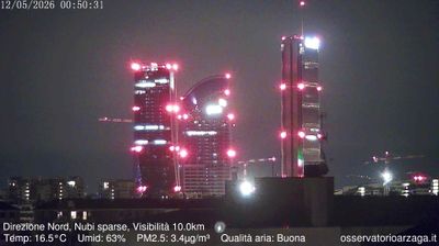 immagine della webcam nei dintorni di Milano Duomo: webcam Milano Quartiere Ebraico