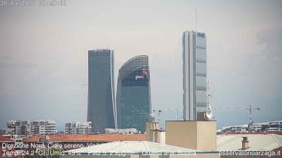 immagine della webcam nei dintorni di Milano Lotto: webcam Milano Quartiere Ebraico