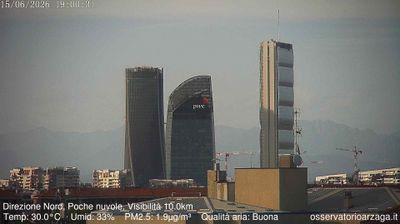 immagine della webcam nei dintorni di Milano San Marco: webcam Milano Quartiere Ebraico