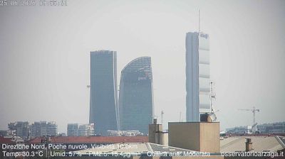 immagine della webcam nei dintorni di Milano Guastalla: webcam Milano Quartiere Ebraico