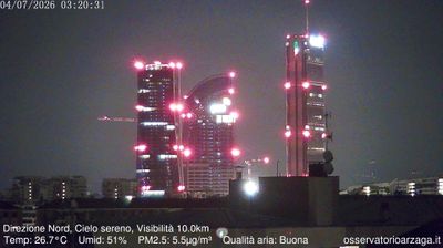 immagine della webcam nei dintorni di Milano Campo dei Fiori: webcam Milano Quartiere Ebraico