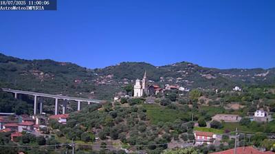 immagine della webcam nei dintorni di Capo Mele: webcam Costa D'Oneglia