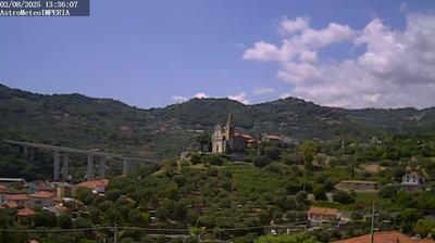 immagine della webcam nei dintorni di Marina Di Andora: webcam Costa D'Oneglia