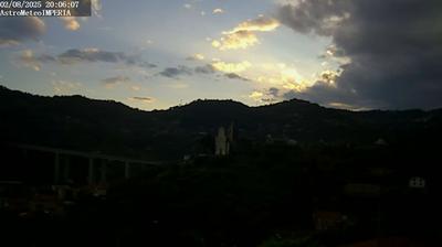 immagine della webcam nei dintorni di Capo Mele: webcam Costa D'Oneglia