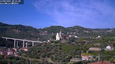 immagine della webcam nei dintorni di Pieve di Teco: webcam Costa D'Oneglia