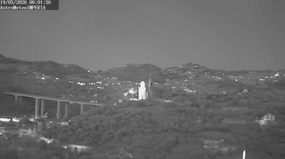 immagine della webcam nei dintorni di San Bartolomeo al Mare: webcam Costa D'Oneglia