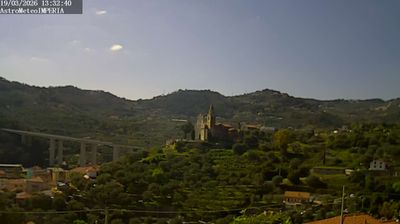 immagine della webcam nei dintorni di San Bartolomeo al Mare: webcam Costa D'Oneglia
