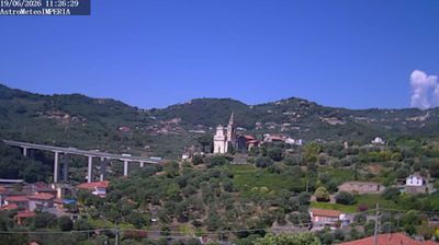 immagine della webcam nei dintorni di Chiusanico: webcam Costa D'Oneglia