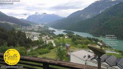 immagine della webcam nei dintorni di Calalzo di Cadore: webcam Pieve di Cadore