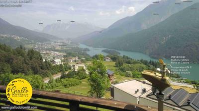 immagine della webcam nei dintorni di Forni di Sopra: webcam Pieve di Cadore
