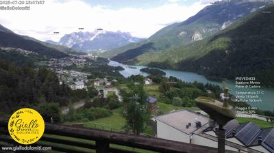 immagine della webcam nei dintorni di Forni di Sopra: webcam Pieve di Cadore