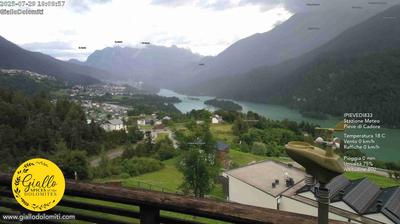 immagine della webcam nei dintorni di San Nicolò di Comelico: webcam Pieve di Cadore