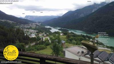 immagine della webcam nei dintorni di Vodo Cadore: webcam Pieve di Cadore